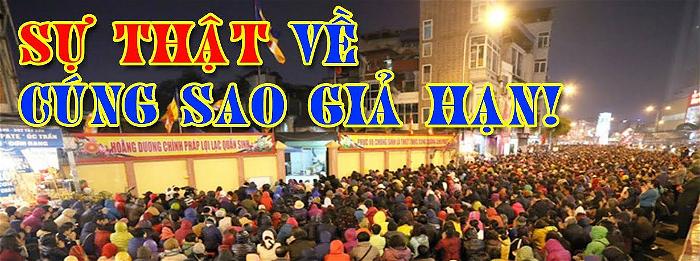 sự thật về cúng sao giải hạn sự thật về cúng sao giải hạn