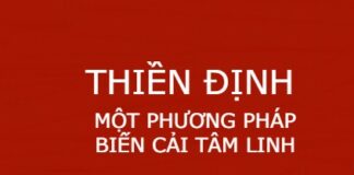 Thiền định một phương pháp biến cải tâm linh