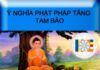 Ý Nghĩa Phật Pháp Tăng Tam Bảo
