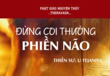 Đừng coi thường phiền não
