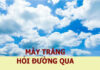 Mây trắng hỏi đường qua