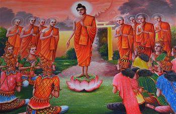 Duc Phat thuyet phap Duc Phat thuyet phap