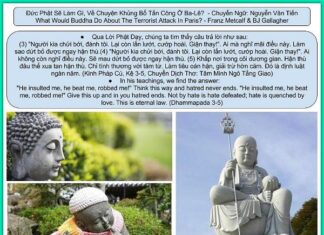 Đức Phật Sẽ Làm Gì, Về Chuyện Khủng Bố Tấn Công Ở Ba-Lê?