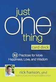 just one thing