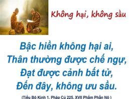 Không Hại, Không Sầu, An Lạc, Giải Thoat , Lợi Tha