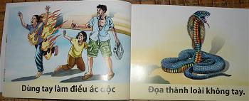nhan qua Thich Chan Quang