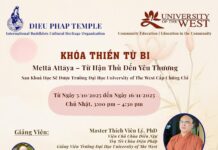 KHAI GIẢNG LỚP THIỀN TỪ BI