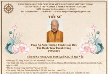 SƠ LƯỢC TIỂU SỬ Pháp Sư Niên Trưởng THÍCH GIÁC ĐỨC