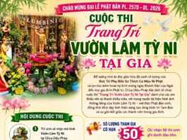 CUỘC THI TRANG TRÍ VƯỜN LÂM TỲ NI TẠI GIA CHÀO MỪNG ĐẠI LỄ PHẬT ĐẢN PL. 2570 – DL. 2026