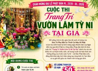 CUỘC THI TRANG TRÍ VƯỜN LÂM TỲ NI TẠI GIA CHÀO MỪNG ĐẠI LỄ PHẬT ĐẢN PL. 2570 – DL. 2026