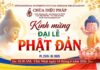THƯ MỜI ĐẠI LỄ PHẬT ĐẢN CHÙA DIỆU PHÁP