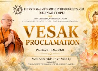 VESAK PROCLAMATION PL. 2570 – DL. 2026